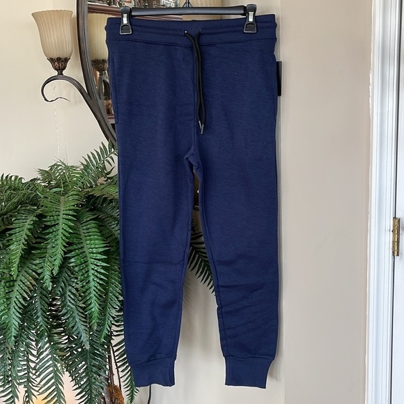 Brand New Boys Set of 2 Pairs Joggers Sweatpants Gray Blue Athletic Activewear - Picture 4 of 15